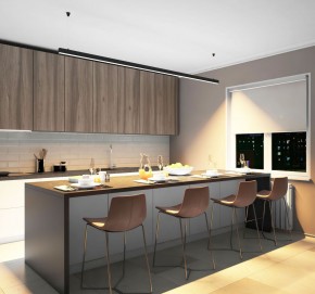 DK9253-BK Линейный светильник 62W 2500mm 3000K, черный в Качканаре - kachkanar.ok-mebel.com | фото 5