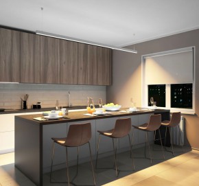 DK9253-WH Линейный светильник 62W 2500mm 3000K, белый в Качканаре - kachkanar.ok-mebel.com | фото 4