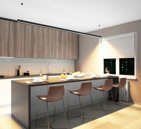DK9303-BK Линейный светильник 72W 3000mm 3000K, черный в Качканаре - kachkanar.ok-mebel.com | фото 5