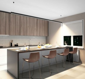 DK9304-BK Линейный светильник 72W 3000mm 4000K, черный в Качканаре - kachkanar.ok-mebel.com | фото 5
