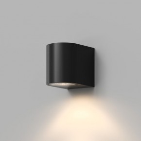 DK9790-BK Настенный уличный светильник NARVIK, IP44, GU10 LED, до 15 Вт, черный, алюминий в Качканаре - kachkanar.ok-mebel.com | фото