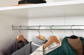 ЭЙР прихожая (модульная) Белый Шагрень в Качканаре - kachkanar.ok-mebel.com | фото 19