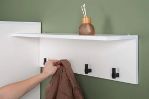 ЭЙР прихожая (модульная) Белый Шагрень в Качканаре - kachkanar.ok-mebel.com | фото 32