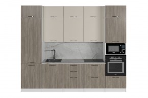 ФЬЮДЖИ Кухонный гарнитур Экстра (3000 мм) в Качканаре - kachkanar.ok-mebel.com | фото 3