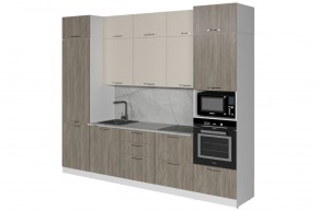 ФЬЮДЖИ Кухонный гарнитур Экстра (3000 мм) в Качканаре - kachkanar.ok-mebel.com | фото 4