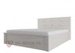 Кровать 1400 двойная (универсальная) с мягким изголовьем Гамма 20 в Качканаре - kachkanar.ok-mebel.com | фото 2