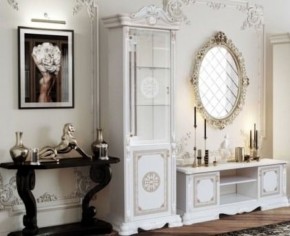 Гостиная Грация (комплект) белый/золото в Качканаре - kachkanar.ok-mebel.com | фото 3
