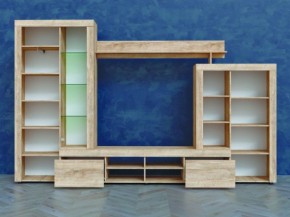 Гостиная МИРАЖ-1 (Дуб баррик) в Качканаре - kachkanar.ok-mebel.com | фото 2