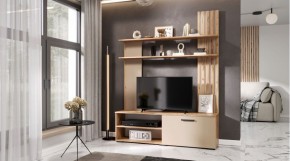 КАРОЛИНА Гостиная (дуб вотан/кашемир) в Качканаре - kachkanar.ok-mebel.com | фото