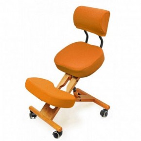 Коленный стул со спинкой Smartstool KW02В + Чехлы в Качканаре - kachkanar.ok-mebel.com | фото 4