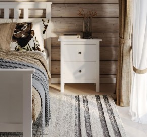 Комод 02 Кантри белый с двумя ящиками в Качканаре - kachkanar.ok-mebel.com | фото 4