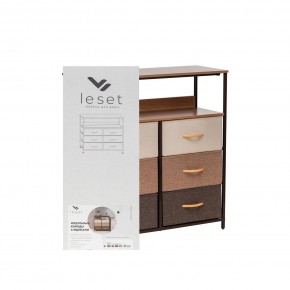 Комод Leset Локи 6 ящ. с полкой в Качканаре - kachkanar.ok-mebel.com | фото 11