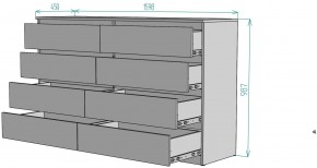 Комод Мальта K113 в Качканаре - kachkanar.ok-mebel.com | фото 2