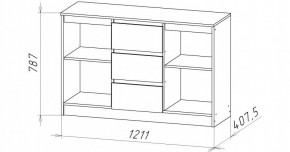 НИЦЦА-5 Комод (НЦ.05) в Качканаре - kachkanar.ok-mebel.com | фото 2