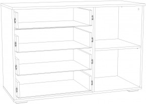 Комод НМ 041.39 "Банни" (Макарун) в Качканаре - kachkanar.ok-mebel.com | фото 3