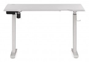 Компьютерный стол Маркос с механизмом подъема 120х75х75 белый / шагрень белая в Качканаре - kachkanar.ok-mebel.com | фото 2
