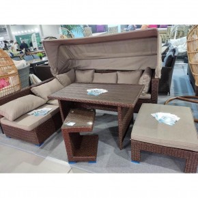 Комплект мебели с диваном AFM-320B-T320 Brown в Качканаре - kachkanar.ok-mebel.com | фото 4