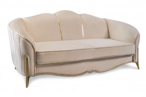 Комплект мягкой мебели Lara 3-1-1 с раскладным механизмом (бежевый/золото) в Качканаре - kachkanar.ok-mebel.com | фото 2