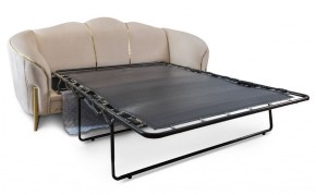Комплект мягкой мебели Lara 3-1-1 с раскладным механизмом (бежевый/золото) в Качканаре - kachkanar.ok-mebel.com | фото 3