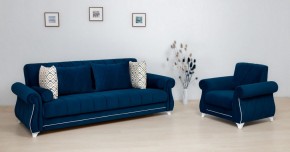 Комплект Роуз ТД 410 диван-кровать + кресло + комплект подушек в Качканаре - kachkanar.ok-mebel.com | фото