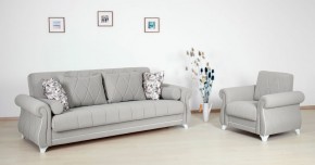 Комплект Роуз ТД 414 диван-кровать + кресло + комплект подушек в Качканаре - kachkanar.ok-mebel.com | фото
