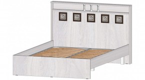 КОСТА-РИКА Кровать 1400 с основанием (анкор светлый) в Качканаре - kachkanar.ok-mebel.com | фото