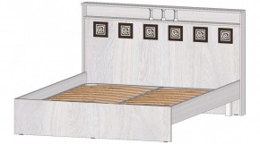 КОСТА-РИКА Кровать 1600 с основанием (анкор светлый) в Качканаре - kachkanar.ok-mebel.com | фото