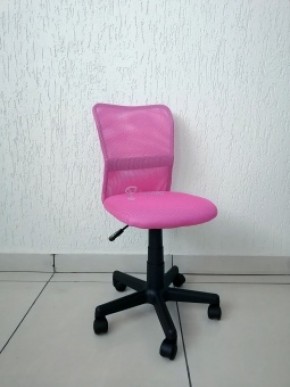 Кресло Barneo K-401 детское (розовая ткань/сетка) в Качканаре - kachkanar.ok-mebel.com | фото 1