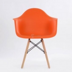 Кресло Barneo N-14 WoodMold оранжевый в Качканаре - kachkanar.ok-mebel.com | фото 2
