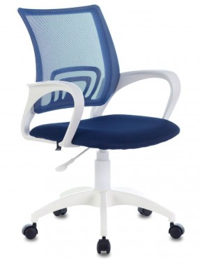 Кресло BRABIX "Fly MG-396W" (белый/темно-синее) 532399 в Качканаре - kachkanar.ok-mebel.com | фото 1