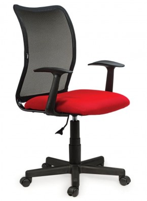 Кресло BRABIX "Spring MG-307" (красное/черное TW) 531405 в Качканаре - kachkanar.ok-mebel.com | фото 1
