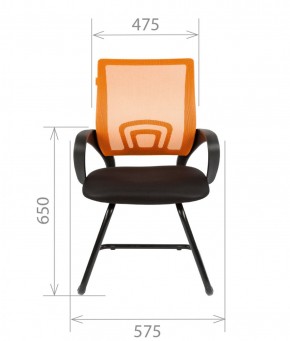 Кресло для оператора CHAIRMAN 696 V (ткань TW-11/сетка TW-01) в Качканаре - kachkanar.ok-mebel.com | фото 5