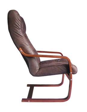 Кресло для отдыха (пружинка) Магнат 102-З-Ш замша ШОКОЛАД в Качканаре - kachkanar.ok-mebel.com | фото 2