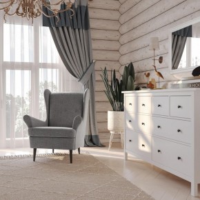 Кресло для отдыха Вало серый, ткань рогожка в Качканаре - kachkanar.ok-mebel.com | фото 2