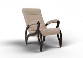 Кресло для отдыха Зельден 20-Т-П (ткань/венге) ПЕСОК в Качканаре - kachkanar.ok-mebel.com | фото