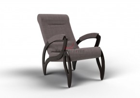 Кресло для отдыха Зельден 20-Т-ГР (ткань/венге) ГРАФИТ в Качканаре - kachkanar.ok-mebel.com | фото 1