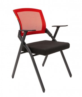 Кресло для посетителей CHAIRMAN NEXX (ткань стандарт черный/сетка DW-69) в Качканаре - kachkanar.ok-mebel.com | фото