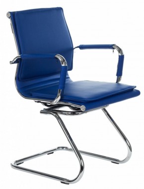 Кресло для посетителя Бюрократ CH-993-Low-V/blue синий в Качканаре - kachkanar.ok-mebel.com | фото 1