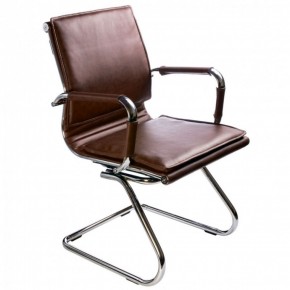 Кресло для посетителя Бюрократ CH-993-Low-V/Brown коричневый в Качканаре - kachkanar.ok-mebel.com | фото 1