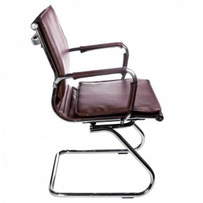 Кресло для посетителя Бюрократ CH-993-Low-V/Brown коричневый в Качканаре - kachkanar.ok-mebel.com | фото 2