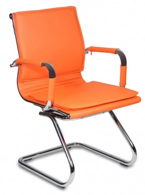 Кресло для посетителя Бюрократ CH-993-Low-V/orange оранжевый в Качканаре - kachkanar.ok-mebel.com | фото