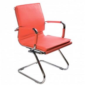 Кресло для посетителя Бюрократ CH-993-Low-V/Red красный в Качканаре - kachkanar.ok-mebel.com | фото