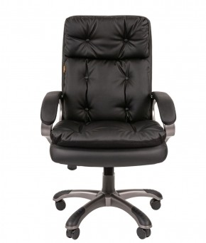 Кресло для руководителя  CHAIRMAN 442 (экокожа черная) в Качканаре - kachkanar.ok-mebel.com | фото