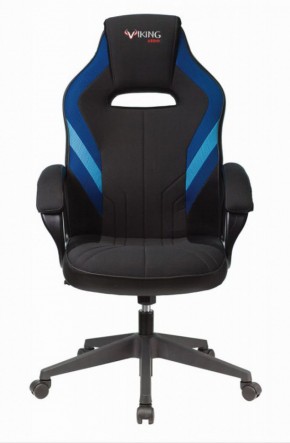 Кресло игровое Бюрократ VIKING 3 AERO BLUE черный/синий в Качканаре - kachkanar.ok-mebel.com | фото 2