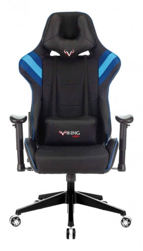 Кресло игровое Бюрократ VIKING 4 AERO BLUE черный/синий в Качканаре - kachkanar.ok-mebel.com | фото 3