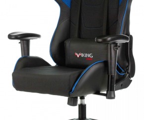 Кресло игровое Бюрократ VIKING 4 AERO BLUE черный/синий в Качканаре - kachkanar.ok-mebel.com | фото 5