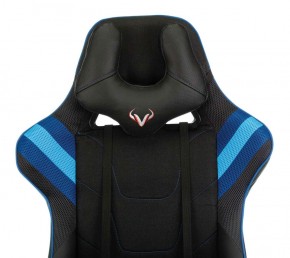 Кресло игровое Бюрократ VIKING 4 AERO BLUE черный/синий в Качканаре - kachkanar.ok-mebel.com | фото 6