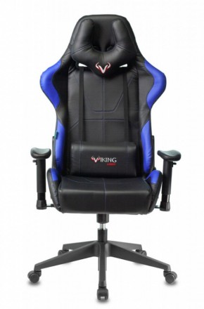 Кресло игровое Бюрократ VIKING 5 AERO BLUE черный/синий в Качканаре - kachkanar.ok-mebel.com | фото 3
