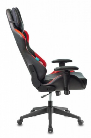 Кресло игровое Бюрократ VIKING 5 AERO RED черный/красный в Качканаре - kachkanar.ok-mebel.com | фото 2