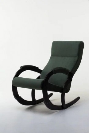 Кресло-качалка КОРСИКА 34-Т-AG (зеленый) в Качканаре - kachkanar.ok-mebel.com | фото